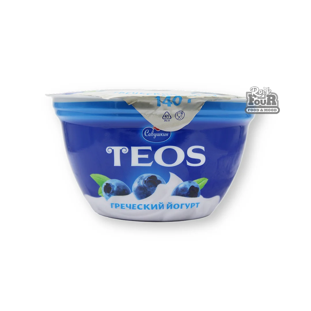 Յոգուրտ հունական «Савушкин» հապալաս 2% 140գ